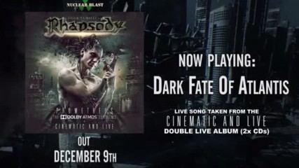 Luca Turillis Rhapsody - Dark Fate Of Atlantis Live / Official Track