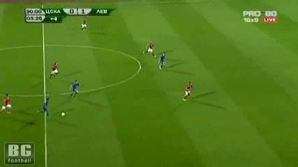 Цска - Левски 0 - 1. (червени картони) 