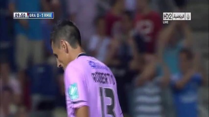 Страхотен гол на Benzema (26.08.2013г.)