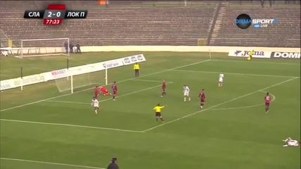 Славия – Локо Пд 3:0, А група, 19-и кръг
