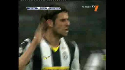 Милан - Ювентус - Гола На Винченцо Якуинта 11.05.2009