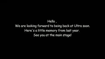 Swedish House Mafia - Ultra Music Festival Miami Teaser 