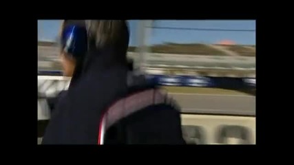 Bmw Power! First Laps in the new Bmw Sauber F1 car 