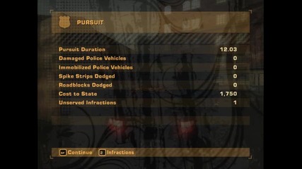 Need For Speed Most Wanted - Police evasion 12.03 P R
