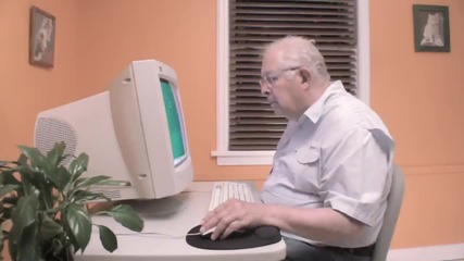 Смях ... Дядо и компютър !!!
