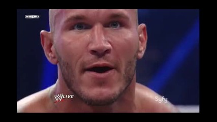 Wwe Friday Night Smackdown 29.11.2011 street fight macht Randy Orton vs David Otunga