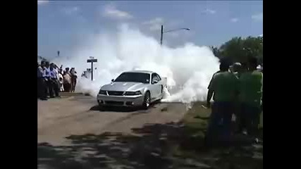 Ford Mustang Burnout