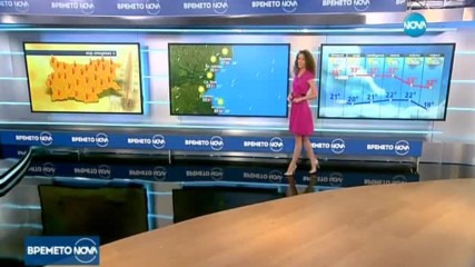 Прогноза за времето (08.08.2017 - централна емисия)