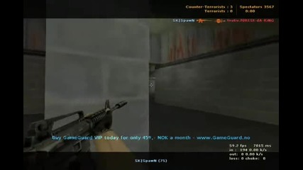 Counter Strike 1.6 Sk Spawn vs. fnatic.
