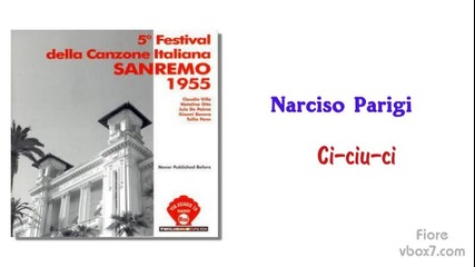 13. Narciso Parigi - Ci-ciu-ci / Sanremo 1955 /