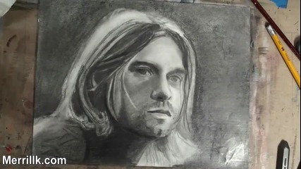 Как да нарисуваме Kurt Cobain стъпка по стъпка