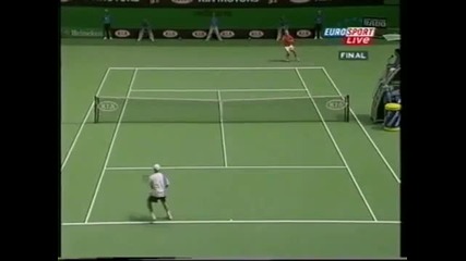 Australian Open 2003 : Агаси - Шутлер 