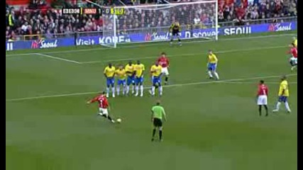 [15.11.2008] Manchester United - Stoke City 5:0 Първи Гол На Кристиано Роналдо