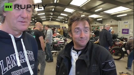 Unemployed Ex-Top Gear hosts May and Hammond sell bikes for quick cash
