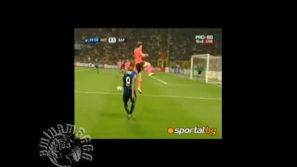 Интер Сломи Барса: Champions League: Inter 3:1 Barcelona Hd 20.04.10 