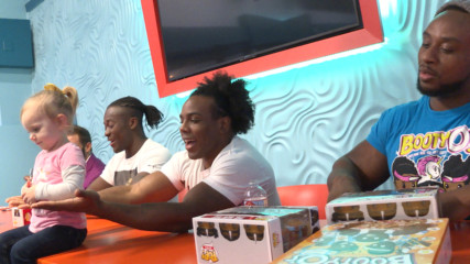 The New Day & Zack Ryder visit Funko Headquarters