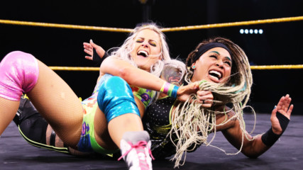 Candice LeRae vs. Kayden Carter – No. 1 Contender’s Ladder Match Qualifying Match: WWE NXT, March 25, 2020