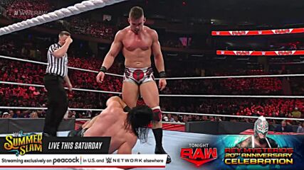 Drew McIntyre vs. Theory: Raw, July 25, 2022