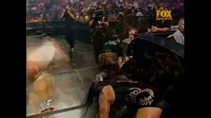 W W F Raw is War - Rhyno vs Crash (hardcore championship match)