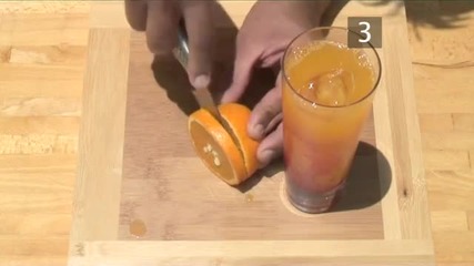 Как се прави коктейл Tequila Sunrise