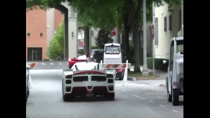 Ferrari Fxx Start Up. Rev. And Accelerate -insanley Loud