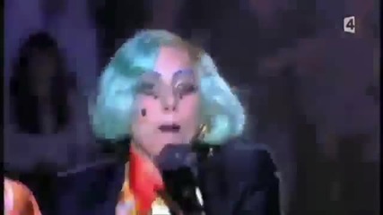 Lady Gaga - Born This Way (on Taratata)