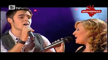 The Voice of Bulgaria Todor Gadzhalov ft. Julieta Ivanova