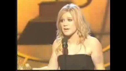 Kelly Clarkson Grammy Win №2 - Best Pop Vocal Album