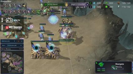 [финал част 1] giantt vs Ethernal - Starcraft 2 - On! Fest 2013