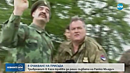 Трибуналът в Хага трябва да реши съдбата на Ратко Младич