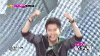 140118 Got7 - Intro + Girls Girls Girls @ Music Core