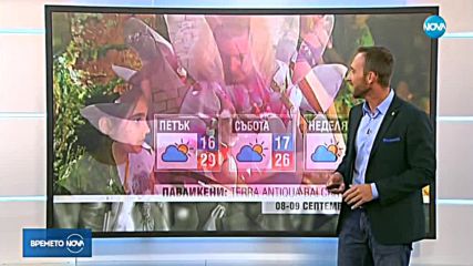 Прогноза за времето (07.09.2018 - обедна емисия)