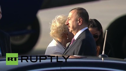 Russia: Azerbaijani President Aliyev touches down in Moscow for V-Day celebrations