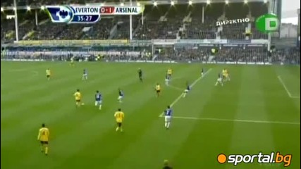 Евертън - Арсенал 1:2 14.11.2010г. 
