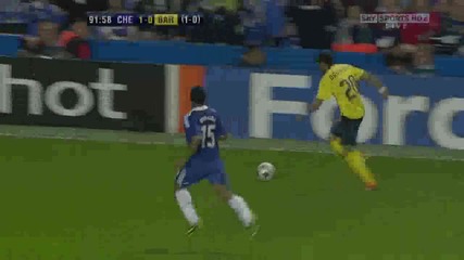 Chelsea - Barcelona 1:1 Semi Final (iniesta)