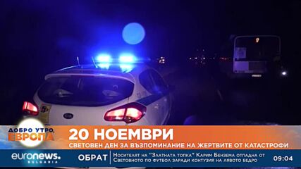 20 ноември е световният ден за възпоменание на жертвите от катастрофи