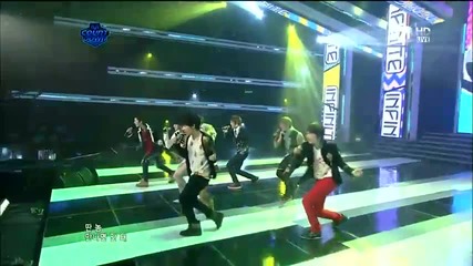 Infinite - Shot + Nothing`s Over ~ M!countdown (17.03.11) 