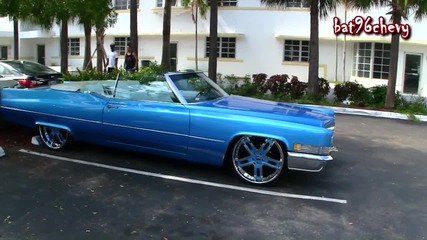 70's Cadillac Deville Convertible Dropped on 24 Forgiatos - 1080p Hd