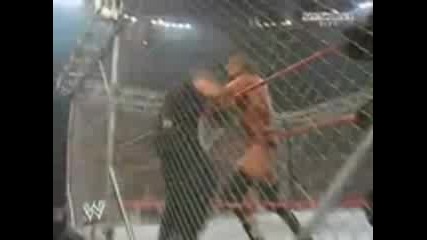 Wwe - Carlito And Mr. Mcmahon Vs Triple H ( Stell Cage Match )