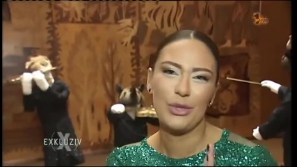 Ana Nikolic - Docek Nove godine u Beogradu - Exkluziv - (TV Prva 02.01.2015)