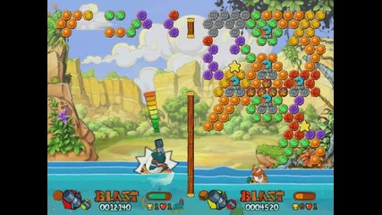 Една забравена игра.worm Blast.
