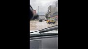 Порои предизвикаха наводнения в Асеновград