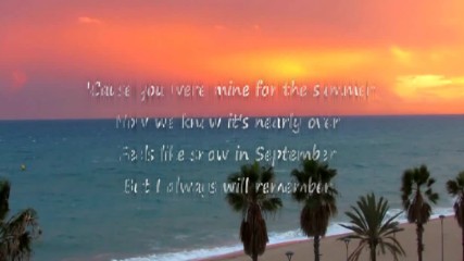 One Direction - Summer Love (lyric Video)