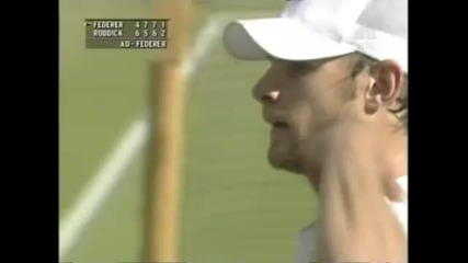 Federer vs Roddick - Wimbledon 2004! - The Full Match! - Part 9/11!