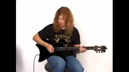 Dave Mustaine - Guitar Lesson