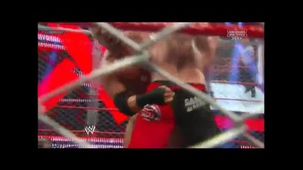 Wwe Extreme Rules 2013 Triple H Vs Brock Lesnar Steel Cage Match Part 1