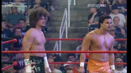 Edge and Jericho vs Primo and Carlito 