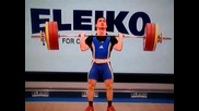 Ивайло Филев е европейски шампион по вдигане на тежести до 62 кг. за 2014!