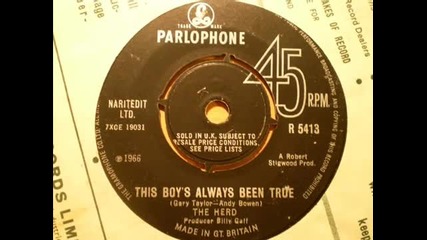The Herd - This boy's always been true