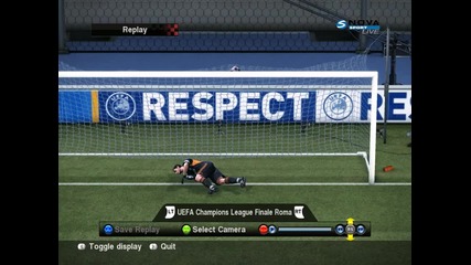 [hq] Pes 2010 - Красив Бразилски Гол - Gameplay By : moni99441 ;] [hq]